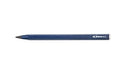 Troika Multi Tasking Pencil with Sustainable Continuous Aluminium and Metal Tip Blue Interchangeable Erasable with Centimeter/Inch Ruler Size 147 x 10 x 10mm PEN20/DB - SHOP NO2CO2