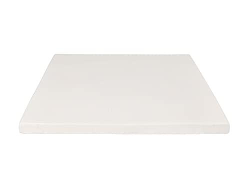 Pure Green Natural Latex Mattress Topper w/Cover - Firm - 3 Inch - Queen Size (GOTS Certified Organic) - SHOP NO2CO2