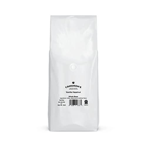 Cameron's Coffee Roasted Whole Bean Coffee, Flavored, Vanilla Hazelnut, 4 Pound, (Pack of 1) - SHOP NO2CO2