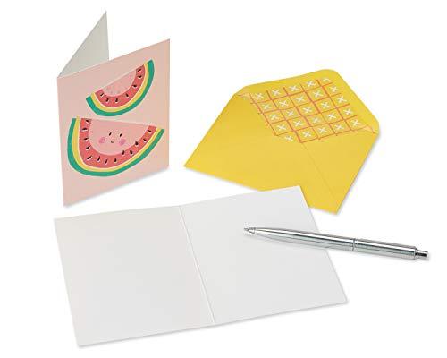 Papyrus Blank Cards with Envelopes, Fruit (20-Count) - SHOP NO2CO2