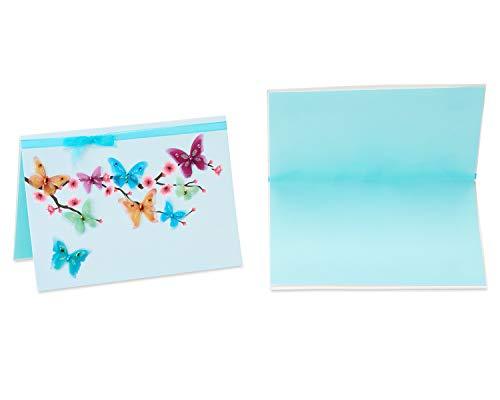 Papyrus Blank Cards with Envelopes, Cherry Blossoms (2-Count) - SHOP NO2CO2