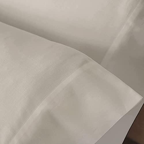 100% Organic Cotton Super-Soft Bed Sheet Set with Pillowcases, Fair Trade & GOTS Certified Cotton (Cozy Silver, Queen) - SHOP NO2CO2