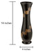 AeraVida Unique Contemporary Hand Carved Spiral Patches 14-inch Mango Tree Wood Flower Vase - SHOP NO2CO2