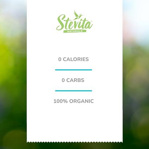 Stevita Organic Liquid Stevia - 3.3 oz, Pack of 3 - All-Natural Sweetener, Zero Calories - USDA Organic, Non-GMO, Vegan, Kosher, Keto, Paleo, Gluten Free - 1500 Total Servings - SHOP NO2CO2