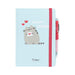 Grupo Erik Pusheen Love Collection Premium A5 Notebook with Projector Pen | Notebooks A5 | Notepads A5 | A5 Notepad | Pusheen Gifts | Pusheen Stationery | Pusheen Cat - SHOP NO2CO2