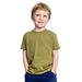 Mightly Boys and Girls' Classic Fit Crewneck T-Shirt | Organic Cotton Soft, Multi-Pack Short-Sleeve Basic, Toddlers and Kids - SHOP NO2CO2