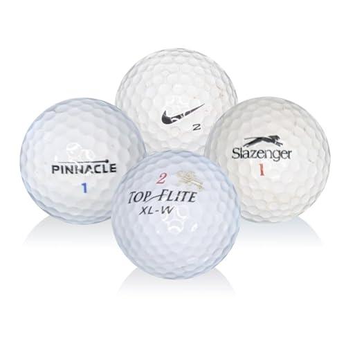 Afford-A-Ball Golf. (50 Pack) Used and Recycled White Golf Balls in Good Condition. Miscellaneous Value Brands. Par Grade (Good,3A). Golf Supplies for Men & Women. Best Budget Golf Balls - SHOP NO2CO2