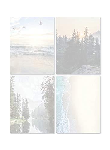 Scenic Nature Stationery - Pack of 48 - SHOP NO2CO2