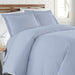 A1 HOME COLLECTIONS A1HC 100% Organic Cotton Duvet Set, 300 Thread Count 3-Piece GOTS Certified, Fair Trade Certified, Oeko-TEX Certified, Soft & Silky Sateen Weave (King, Light Blue) - SHOP NO2CO2