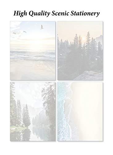 Scenic Nature Stationery - Pack of 48 - SHOP NO2CO2