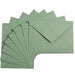 50 Pieces Sage-Green A6 Envelopes Greeting Card Envelopes 6 1/2 x 4 3/4 Inches for 4 x 6 Wedding Invitation Cards, Greeting Cards, Birthday Party Invitations - SHOP NO2CO2