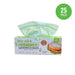 Certified Compostable SANDWICH Resealable Zip Bag, Extra Strength Food Bags, Plant-Based Freezer-Safe (25 Pack) - SHOP NO2CO2