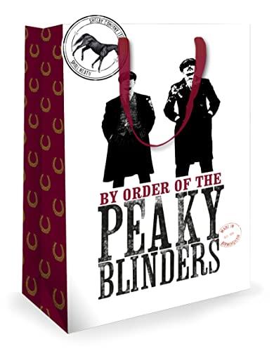 Peaky Blinders Medium Gift Bag, Birthday Gift Bag, Gift Bag for Presents, Childrens Gift, Climate Pledge Friendly Gift Bag, Peaky Blinders Recyclable Gift Bag, Officially Licensed Gift Bag - SHOP NO2CO2