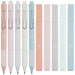 Aesthetic Highlighters and Gel Pens With Soft Ink And Tip, No Bleed Dry Fast Easy to Hold, for Bible Journaling Planner Notes School Office Supplies 10 pack (Pastel) - SHOP NO2CO2