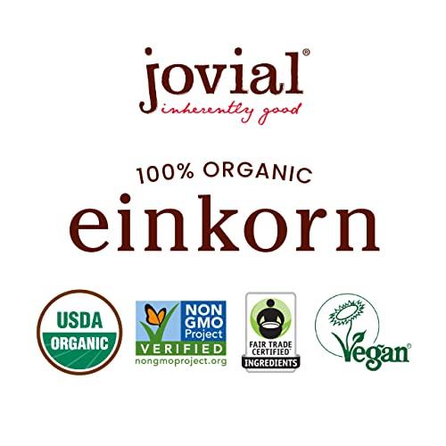 Jovial Organic Einkorn Crispy Cocoa Cookies - Organic Cookies, Vegan Cookies, High Protein, Fair Trade Certified, All Natural Ingredients, Low Carb, Low Sugar, Palm Done Right - 8.8 Oz - SHOP NO2CO2