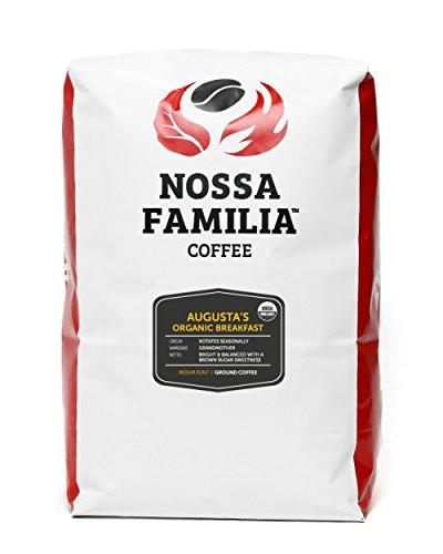 Organic-Fair-Trade-Coffee Medium-Roast, Augusta's 5lb Ground - SHOP NO2CO2