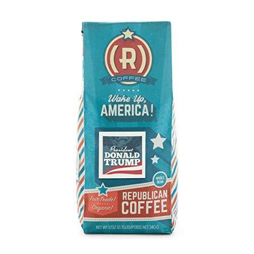 President Donald Trump Roast | Republican Coffee| Fair Trade | Ground Coffee | 12oz - SHOP NO2CO2