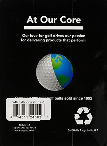 Reload Recycled Golf Balls (24-Pack) of Bridgestone Golf Balls, White(Packaging May Vary) - SHOP NO2CO2