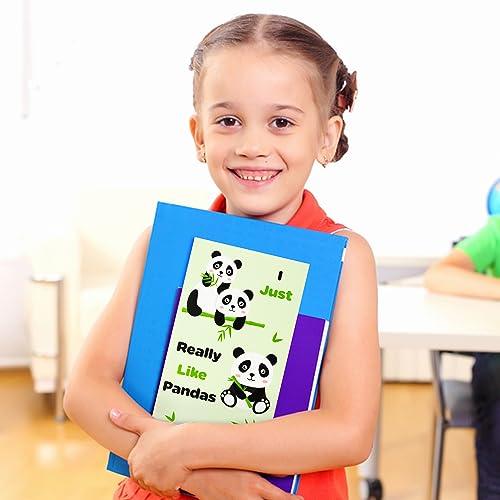 I Just Really Like Pandas Sticky Notes Set, 550 Sheets, Cute Cartoon Pandas Self-Stick Notes Pads Animal Divider Tabs Bundle Writing Memo Pads Page Marker School Office Supplies Small Gift - SHOP NO2CO2