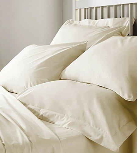 100% Organic Cotton Sheet Set Queen Size|GOTS Certified Organic Sheets|400TC, Natural Sheet Set - SHOP NO2CO2