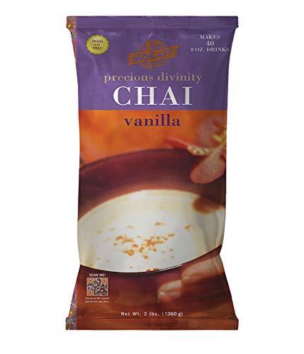 MOCAFE Precious Divinity Vanilla Chai Spiced Tea Mix, 3-Pound Bag Instant Frappe Mix, Coffee House Style Blended Drink Used in Coffee Shops - SHOP NO2CO2