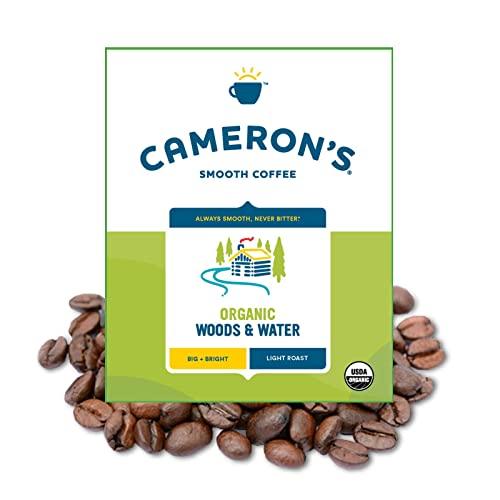 Cameron's Coffee Roasted Whole Bean Coffee, Organic Woods & Water, 4 Pound, (Pack of 1) - SHOP NO2CO2