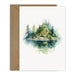 25 Watercolor Landscape Greeting Cards All Occasion Blank Note Cards with Envelopes (Landscape 5x5) - SHOP NO2CO2