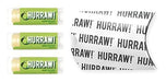 Hurraw! Apple Lip Balm, 3 Pack: Organic, Certified Vegan, Cruelty and Gluten Free. Non-GMO, 100% Natural Ingredients. Bee, Shea, Soy and Palm Free. Made in USA - SHOP NO2CO2