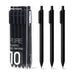 Kaco Gel Pens Black 0.5mm Fine Point 10 Pieces Retractable Aesthetic Pens School Office Supplies (10 Black) - SHOP NO2CO2