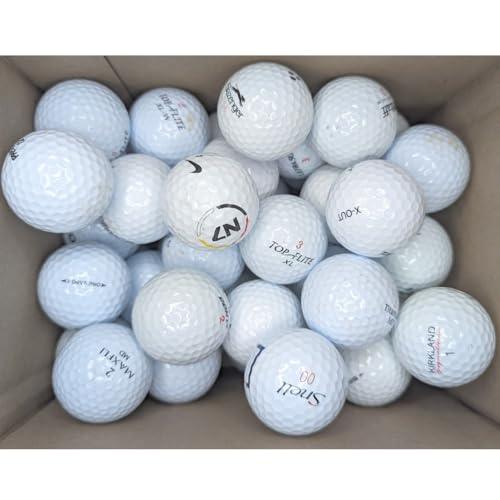 Afford-A-Ball Golf. (50 Pack) Used and Recycled White Golf Balls in Good Condition. Miscellaneous Value Brands. Par Grade (Good,3A). Golf Supplies for Men & Women. Best Budget Golf Balls - SHOP NO2CO2