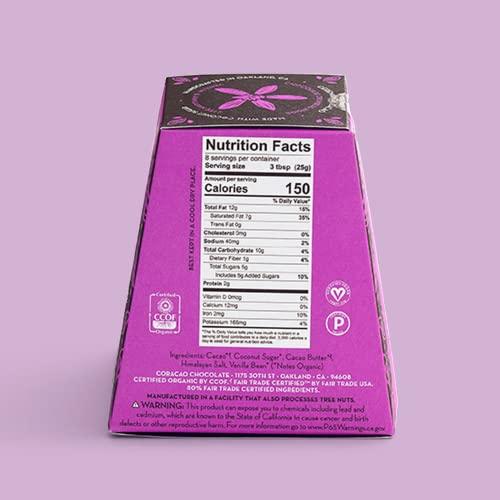 80% Extra Dark Drinking Chocolate - Certified Organic Hot Cacao/Fair Trade Cocoa - by CACOCO (7.05 ounces) … - SHOP NO2CO2