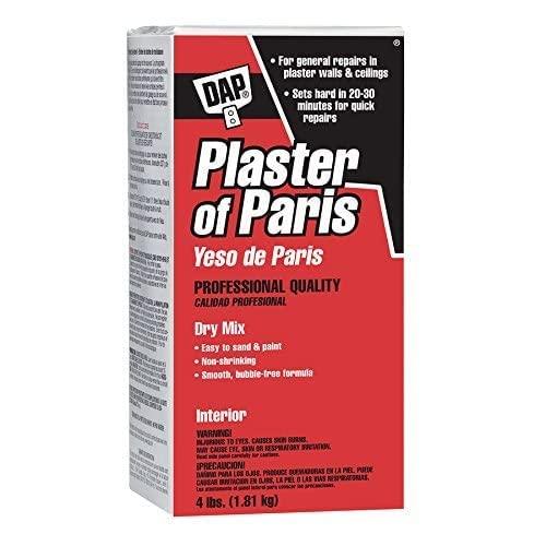 DAP 10308 4-Pound Interior Plaster of Paris, White (Pack of 6) - SHOP NO2CO2