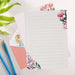 36 PCS Writing Paper and Envelopes Set,Warm Floral Themed Stationary Set for Wedding Invitations Wishes,24 Lined Stationery Paper with 12 Envelops - SHOP NO2CO2