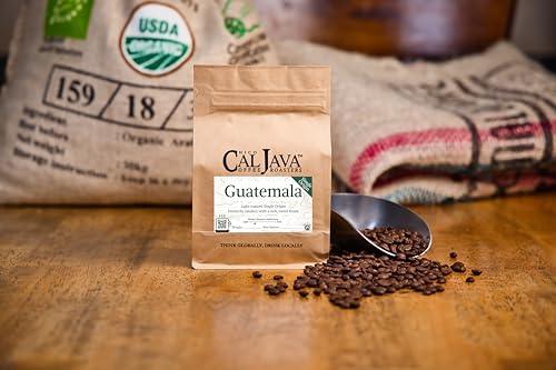 Cal Java Coffee Roasters Fresh Roasted Fair Trade Organic Guatemalan Coffee - Whole Bean - SHOP NO2CO2