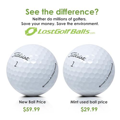 LostGolfBalls - Titleist AVX Yellow Golf Balls in Mint Condition, AAAAA Quality, Recycled Used Golf Balls, Yellow - SHOP NO2CO2