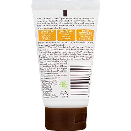 Palmer's Coconut Oil Formula Coconut Oil Hand Cream 2.10 oz (Pack of 3) - SHOP NO2CO2