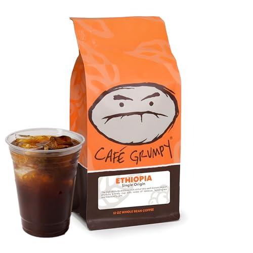 Café Grumpy Ethiopia Farm to Table Yirgacheffe Coffee for French Press, 12oz Bag, Single Origin, Medium Roast, Drip, French Press, Pour Over, Cold Brew (Coarse Grind (French Press)) - SHOP NO2CO2