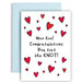 Huxters ‘Congratulations Wedding Day Card’ Wedding gifts A5 Wedding card - Wedding gifts for couple - Recyclable Paper with Envelope - Fun Greetings Card, FSC Certified and Sustainable… - SHOP NO2CO2