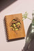 Ginkgo Leaves Wood Journal [Notebook, Sketchbook, Spiral Bound, Blank Pages] - SHOP NO2CO2