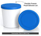 BALCI - Premium Ice Cream Containers (2 Pack - 1 Quart Each) Perfect Freezer Storage Tubs with Lids for Ice Cream, Sorbet and Gelato! - Blue - SHOP NO2CO2