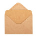 Kraft Paper Blank Greeting Postcards and Envelopes, Rounded Edges (6 x 4 In, 48 Pack) - SHOP NO2CO2