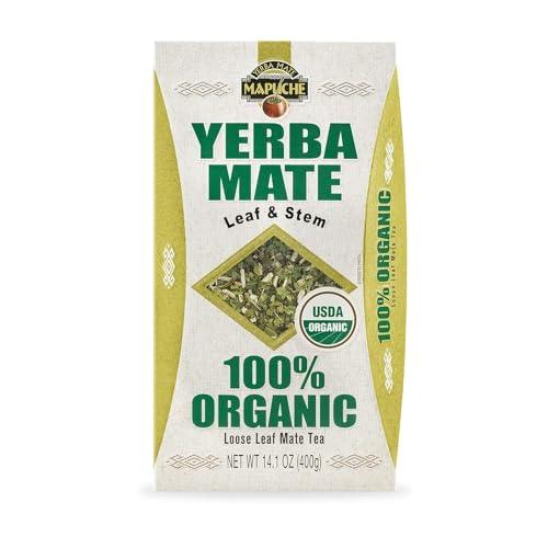 Organic Yerba Mate Mapuche by Anahi organico 100% Leaf & Stem 14.01 Oz | USDA NOP Certified - SHOP NO2CO2