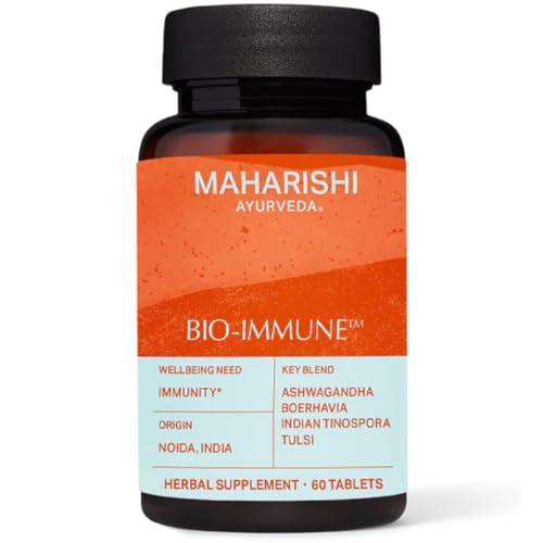 Maharishi Ayurveda - Bio-Immune Herbal Supplement, Natural Tablets For Respiratory Health Support | Immune Support Supplementation That Promotes Healthy Immune Defense (60 Herbal Tablets - 500mg each) - SHOP NO2CO2