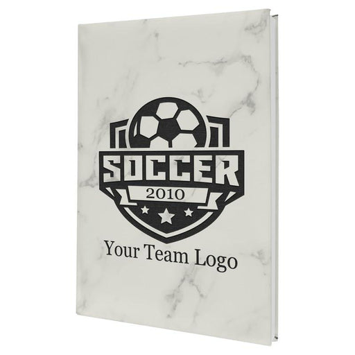 Personalized Soccer Balls with Custom Team Logo for Fans: Leather Journal for Soccer Match Memories - SHOP NO2CO2