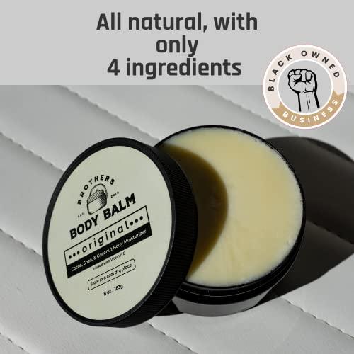 Cocoa, Shea, & Coconut Body Butter | All Natural Moisturizer for Dry Skin | Cocoa Butter for Deep Hydration | Body Balm for Men & Women | 8oz Jar - SHOP NO2CO2