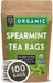 FGO Organic Spearmint Leaf Tea, Eco-Conscious Tea Bags, 100 Count, Packaging May Vary (Pack of 1) - SHOP NO2CO2