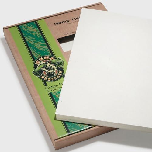 Green Field White Hemp Computer Paper - 60 lb (8.5 x 11 inch) 200 Sheets Blank Tree Free Multipurpose Printer, Copier Ream Paper for Writing, Art, Cards, Fliers & Letters - SHOP NO2CO2