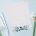 36 PCS Writing Paper and Envelopes Set,Warm Floral Themed Stationary Set for Wedding Invitations Wishes,24 Lined Stationery Paper with 12 Envelops - SHOP NO2CO2