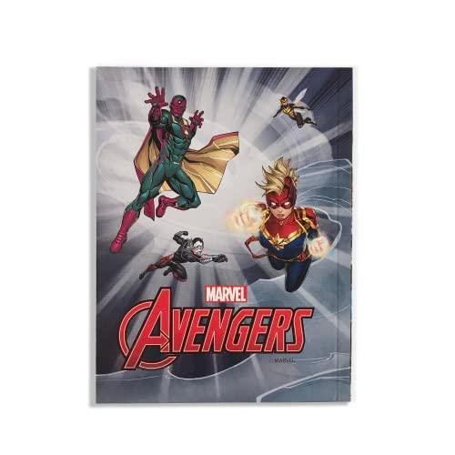 greenre Marvel Avengers Eco- Stationary Set, Personal Notebook with Envelope- Stationary Set for Boys and Girls 3,4,5,6+, Writing Notebook- Under Tree Planting Program - SHOP NO2CO2