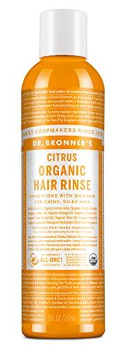 Dr. Bronner's Fair Trade & Organic Hair Conditioning Rinse - Citrus Orange, 8 Ounce - SHOP NO2CO2